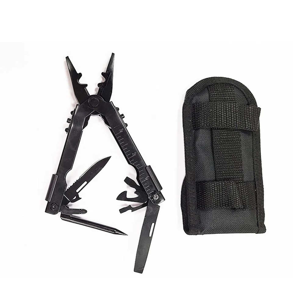 Portable Multi Tool Wire Stripper Folding Pliers Stainless Steel Outdoor Camping Essential Folding 1