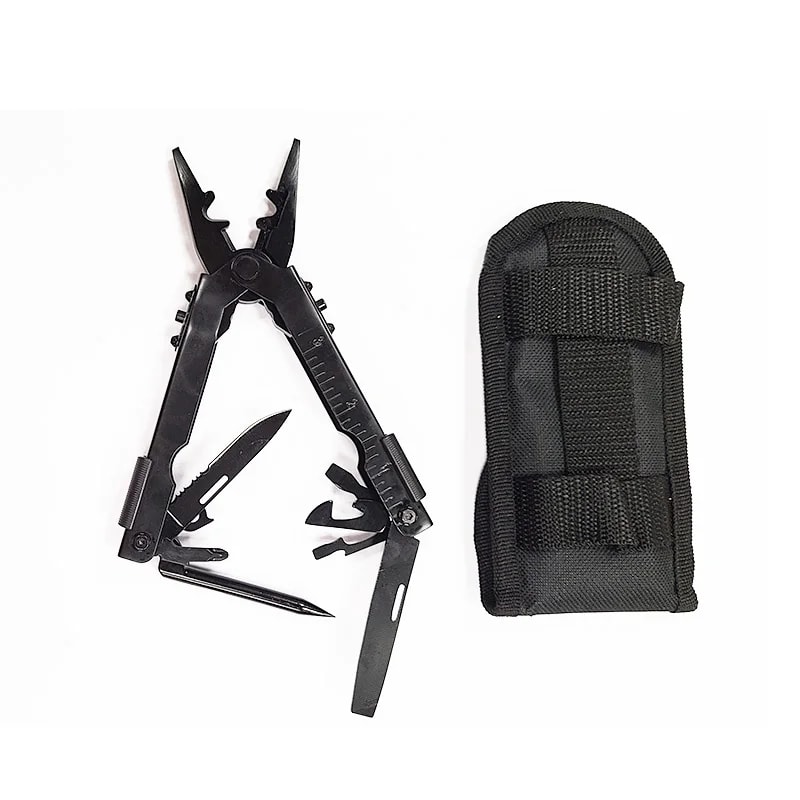 Portable Multi Tool Wire Stripper Folding Pliers Stainless Steel Outdoor Camping Essential Folding 1