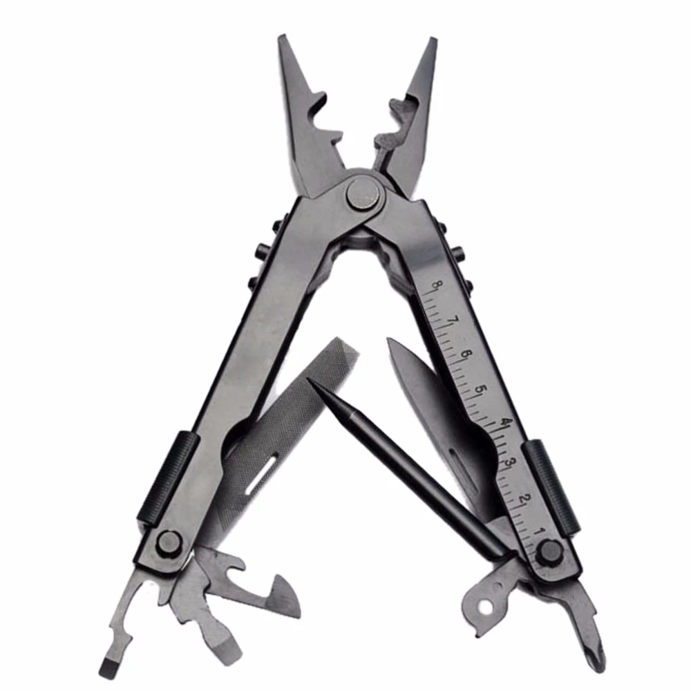 Portable Multi Tool Wire Stripper Folding Pliers Stainless Steel Outdoor Camping Essential Folding 0