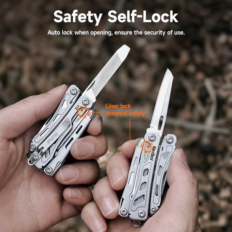 Mini Flagship F12 Multi Tool EDC Multitool Upgraded Steel Outdoor Camping Tool 1