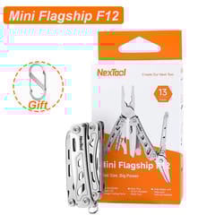 mini flagship f12 multi tool edc multitool upgraded steel outdoor camping tool