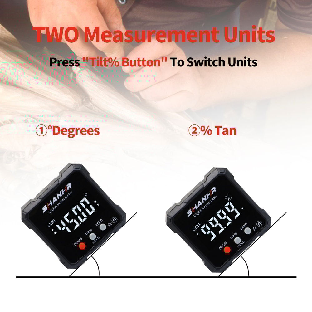 Magnetic Digital Angle Finder And Level Gauge Accurate Measurement Tool For Precision Projects 4