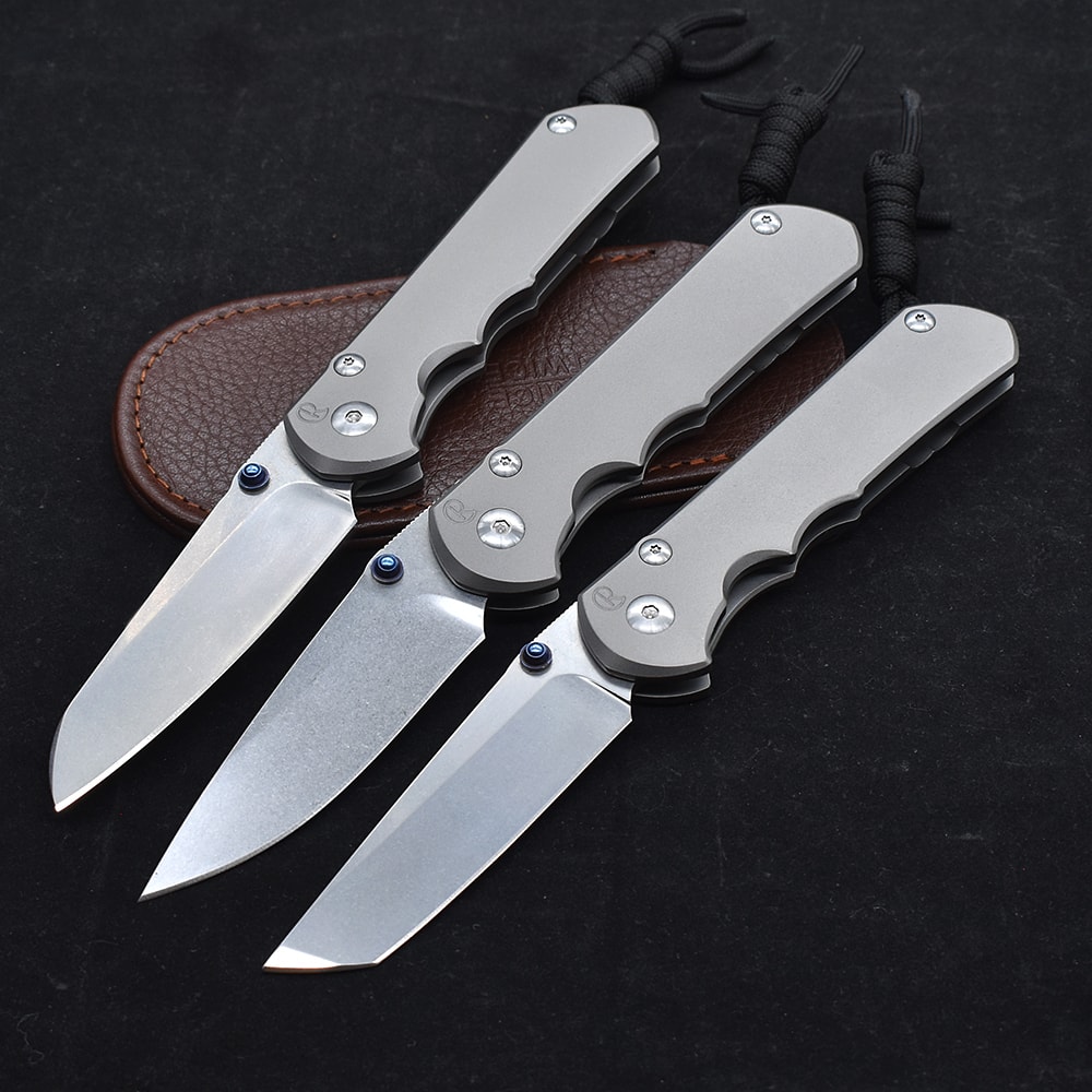 Blade Ball Bearing Titanium Alloy Survival Knife High Hardness Sharp EDC For Outdoor Camping 0