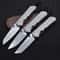 Blade Ball Bearing Titanium Alloy Survival Knife High Hardness Sharp EDC For Outdoor Camping 0