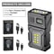 Portable Tactical LED Work Light USB Rechargeable Waterproof And Multi Mode Mini Flashlight 5