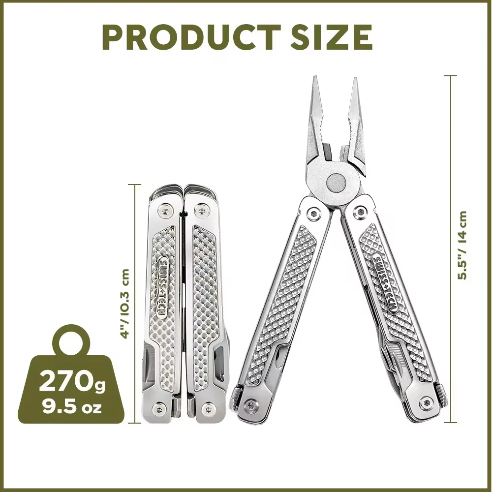 Multifunctional EDC Pocket Tool Folding Pliers Scissors Repair Tools 2