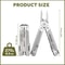 Multifunctional EDC Pocket Tool Folding Pliers Scissors Repair Tools 2
