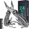Multi Tool Pocket Knife Portable Survival Tool For Camping Hiking And Emergency Repairs 0