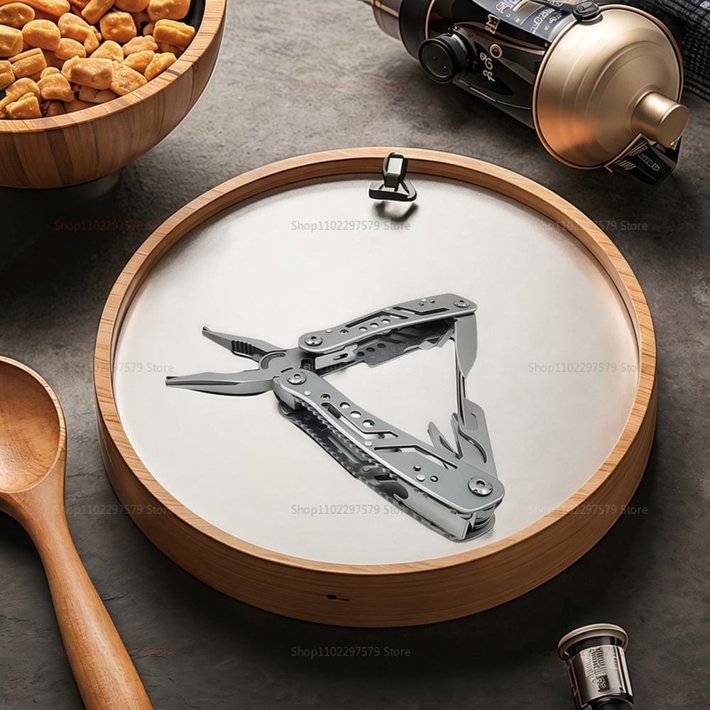 Multi Tool Pocket Knife Portable Survival Tool For Camping Hiking And Emergency Repairs 5