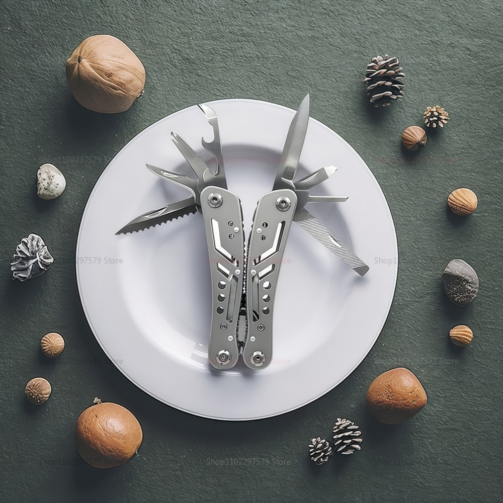 Multi Tool Pocket Knife Portable Survival Tool For Camping Hiking And Emergency Repairs 3