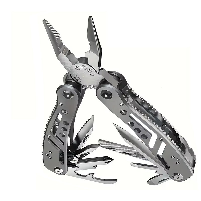 Multi Tool Pocket Knife Portable Survival Tool For Camping Hiking And Emergency Repairs 1