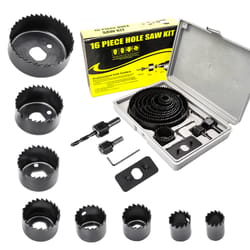 woodworking hole saw set for ceiling & plasterboard carbon steel hole cutter kit
