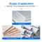 Woodworking Hole Saw Set For Ceiling Plasterboard Carbon Steel Hole Cutter Kit 7