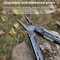 Multi Functional EDC Pliers With Damascus Knife Outdoor Camping Tool 4