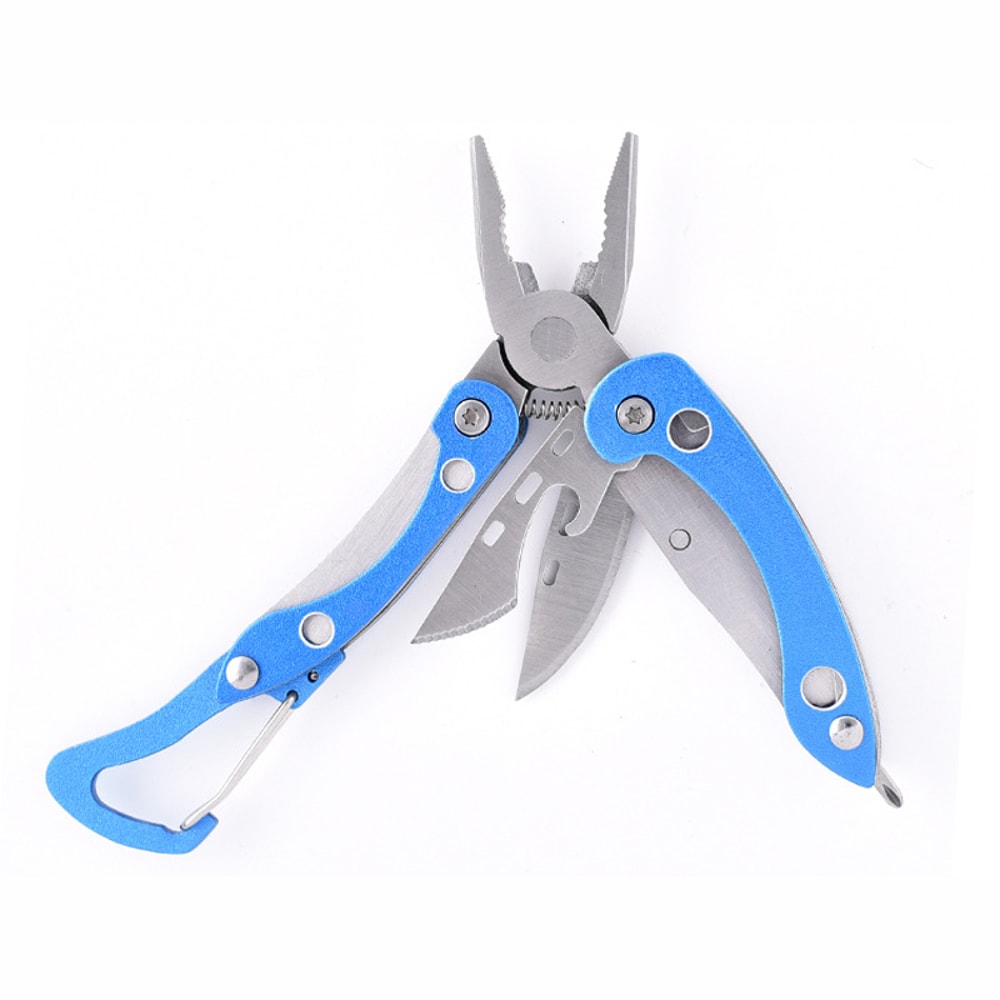 Stainless Steel Multitool Pliers With Mini Knife Nylon Bag Compact Durable Outdoor Camping Tool 1