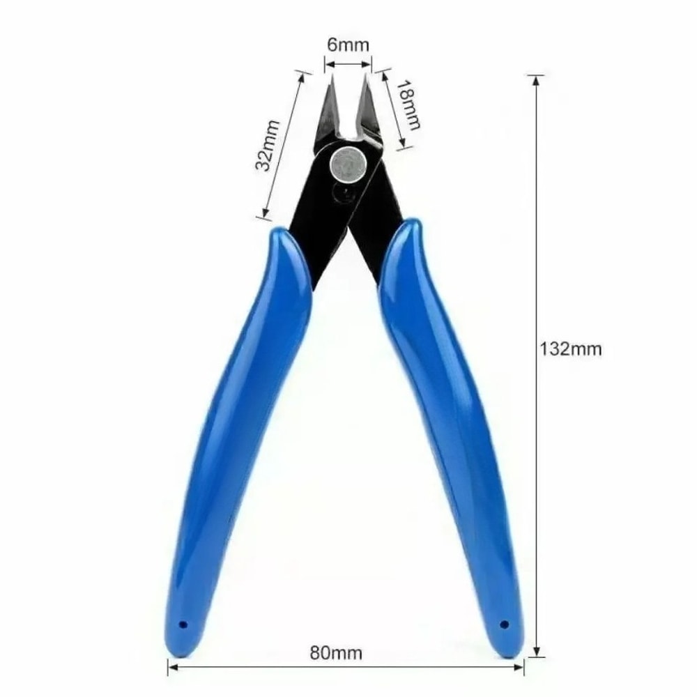 Professional Precision Side Cutting Pliers for DIY & Electronics Carbon Steel Wire Cutter
