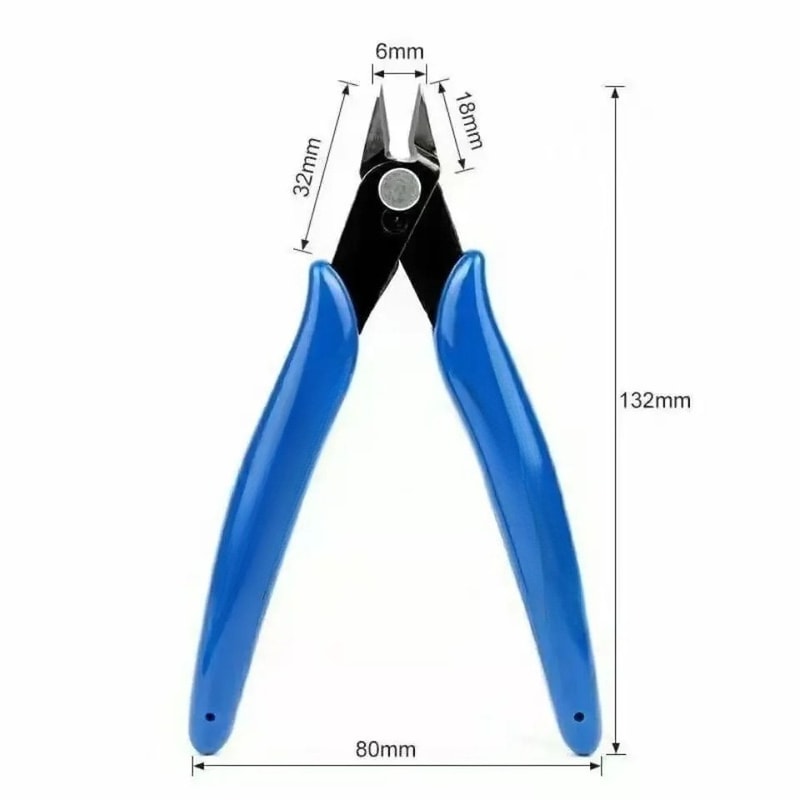 Professional Precision Side Cutting Pliers for DIY & Electronics Carbon Steel Wire Cutter