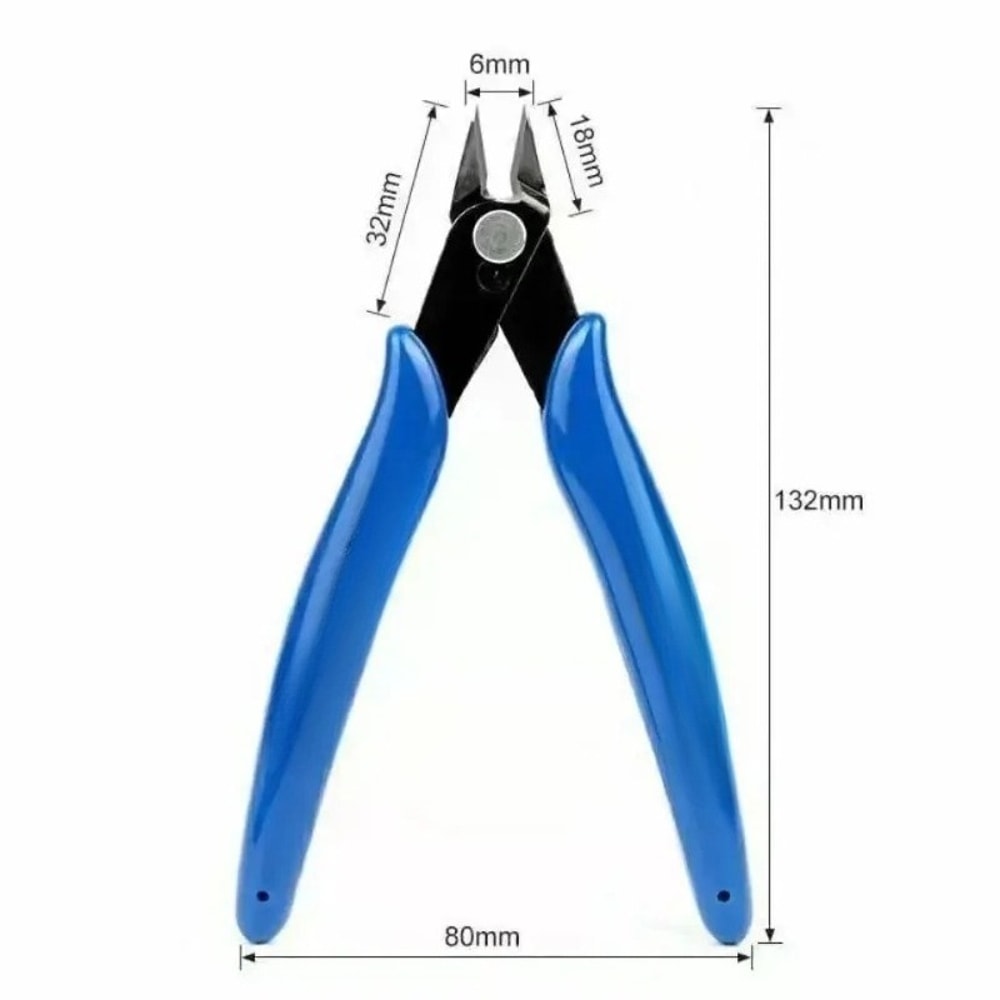 Professional Precision Side Cutting Pliers for DIY & Electronics Carbon Steel Wire Cutter
