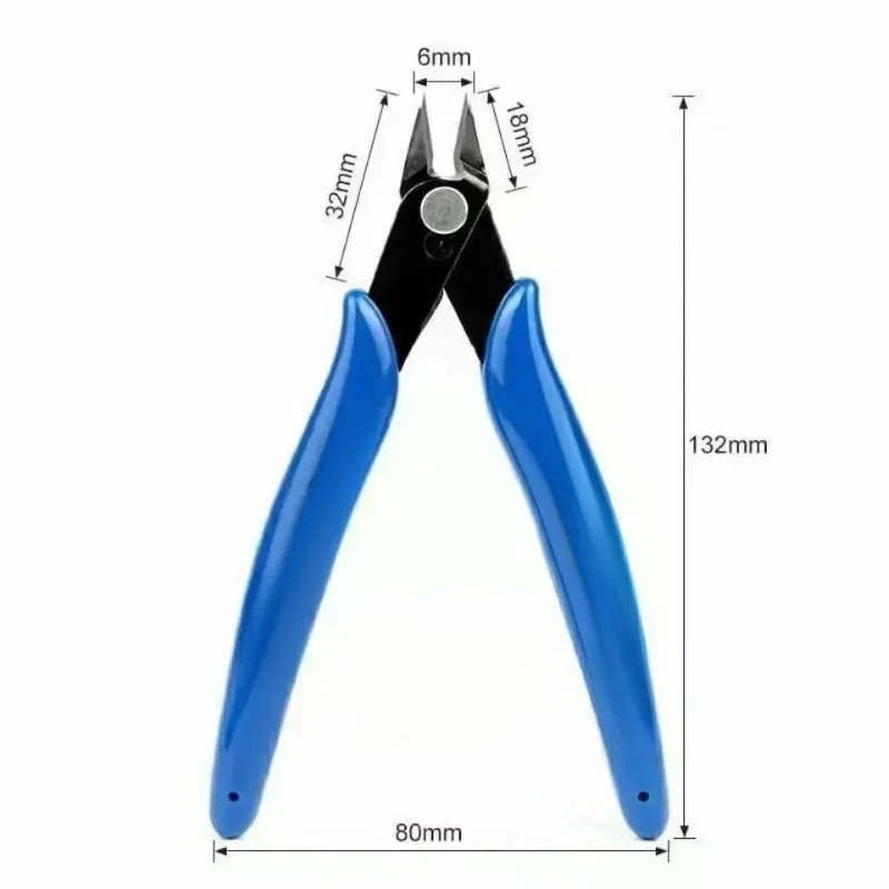 Professional Precision Side Cutting Pliers for DIY & Electronics Carbon Steel Wire Cutter