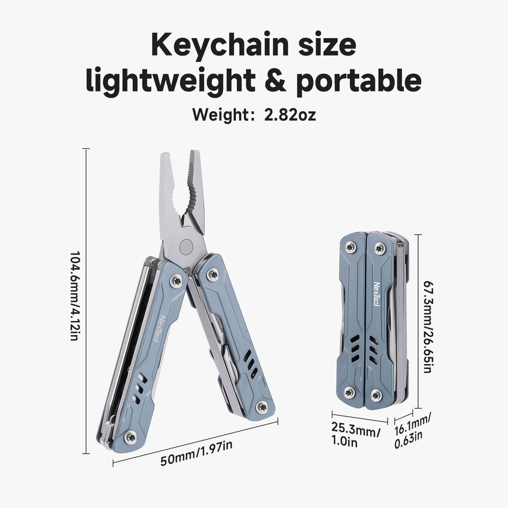 Mini Sailor Multi Tool Pliers With Knife Screwdriver Scissors For EDC Outdoor Travel 1