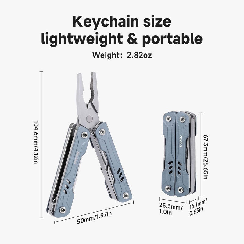 Mini Sailor Multi Tool Pliers With Knife Screwdriver Scissors For EDC Outdoor Travel 1