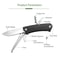 Mini Multifunctional Folding Knife Multitool EDC Outdoor Portable Pocket Knife With Saw Screwdriver 4