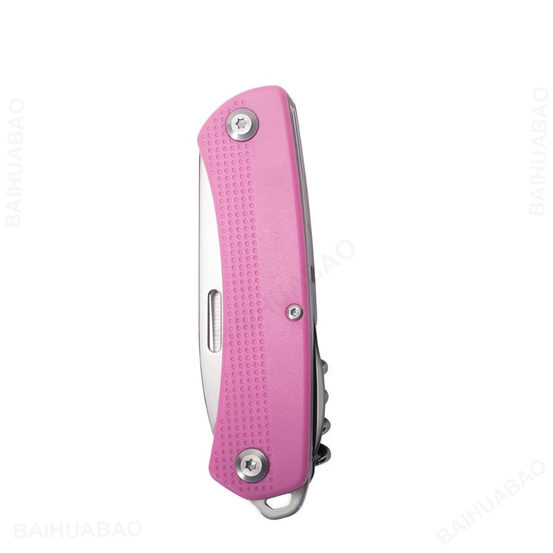 Mini Multifunctional Folding Knife Multitool EDC Outdoor Portable Pocket Knife With Saw Screwdriver 6