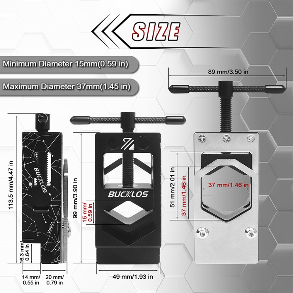 Bicycle Tube Cutting Saw Guide Tool Precision Bike Handlebar Seatpost Cutter For Bike Repairs 4
