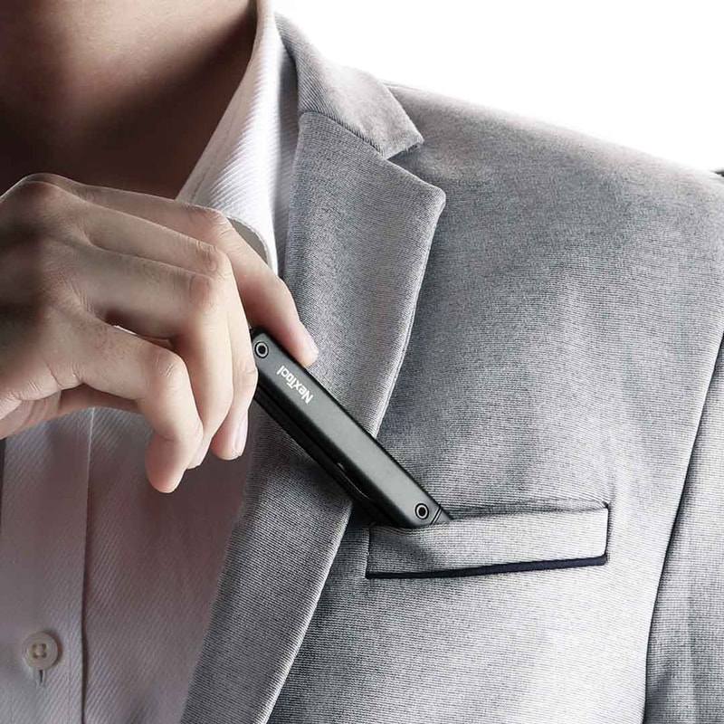 Mini Multi Tool Pocket Knife Scissors Pen Tools N1 Portable Outdoors USB Rechargeable Waterproof Fl 2