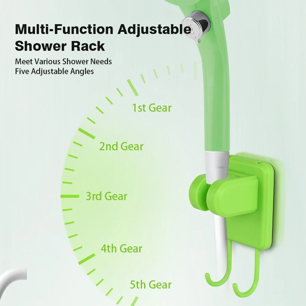 Digital Outdoor Camping Shower Pump With Intelligent Display Rechargeable Battery 2