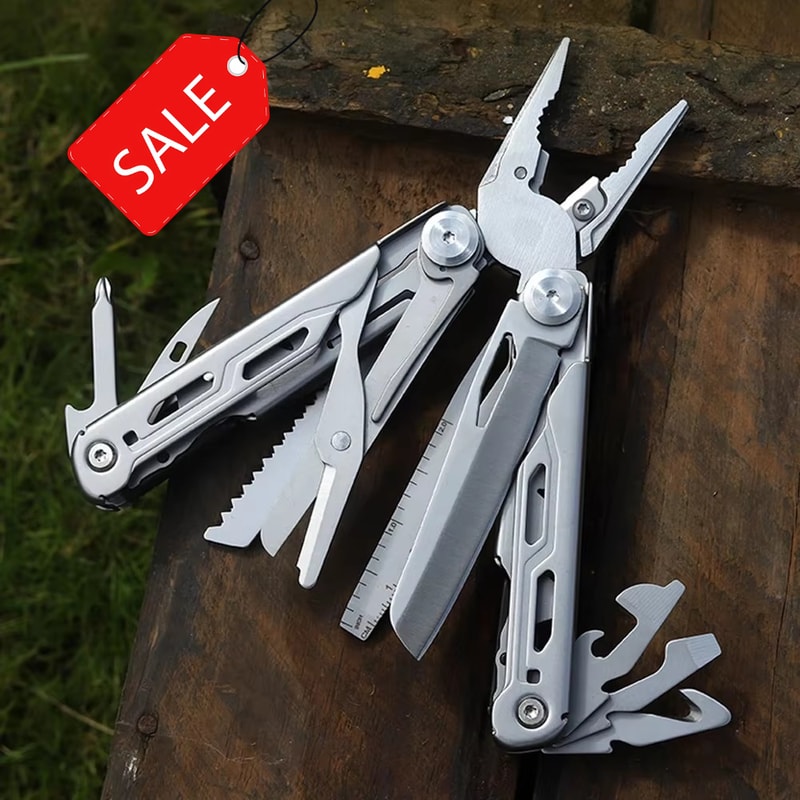 Multifunctional Tactical Survival Multitool Pliers Outdoor Pocket Knife Cutter Tool 3
