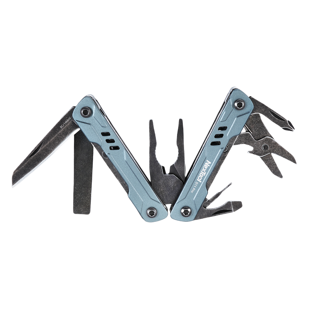 Mini Pliers Multi Tool Set Compact EDC Pocket Knife Folding Tools Wire Cutters Scissors More 0