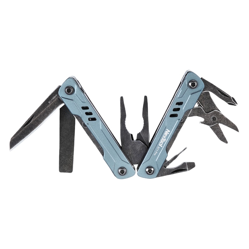 Mini Pliers Multi Tool Set Compact EDC Pocket Knife Folding Tools Wire Cutters Scissors More 0