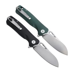 petrified fish dc folding knife urable steel pocket knife for camping, fishing, and tactical hunting