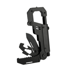 multifunctional carabiner knife edc tool for outdoor adventures