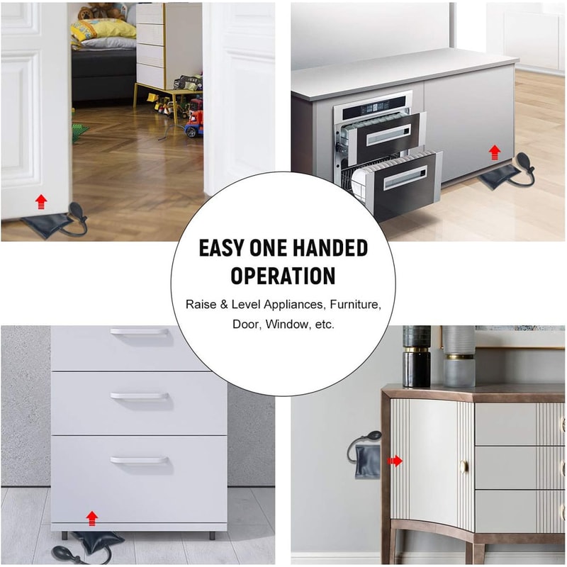 Air Pump Wedge Inflatable Tool For Car Door Window Installation Alignment Repair Aid 5