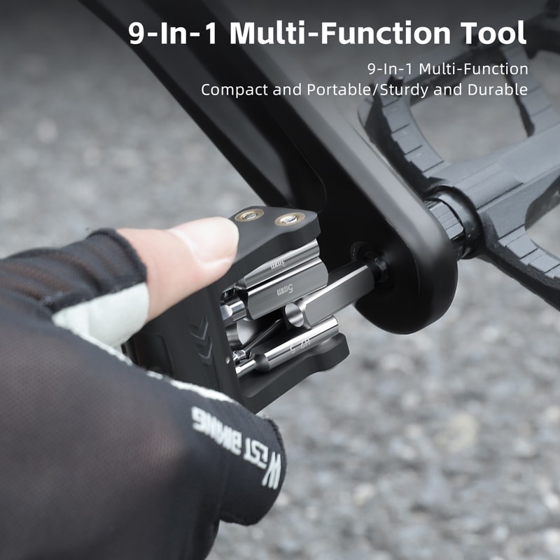 Multi Function Bicycle Repair Tool Kit Foldable Allen Wrench Set For Convenient Cycling Maintenance 2
