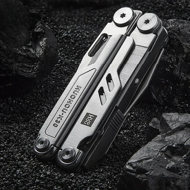 Multitool Folding Pliers With Knife Scissors Saw And More Compact Outdoor Survival EDC Tool 5