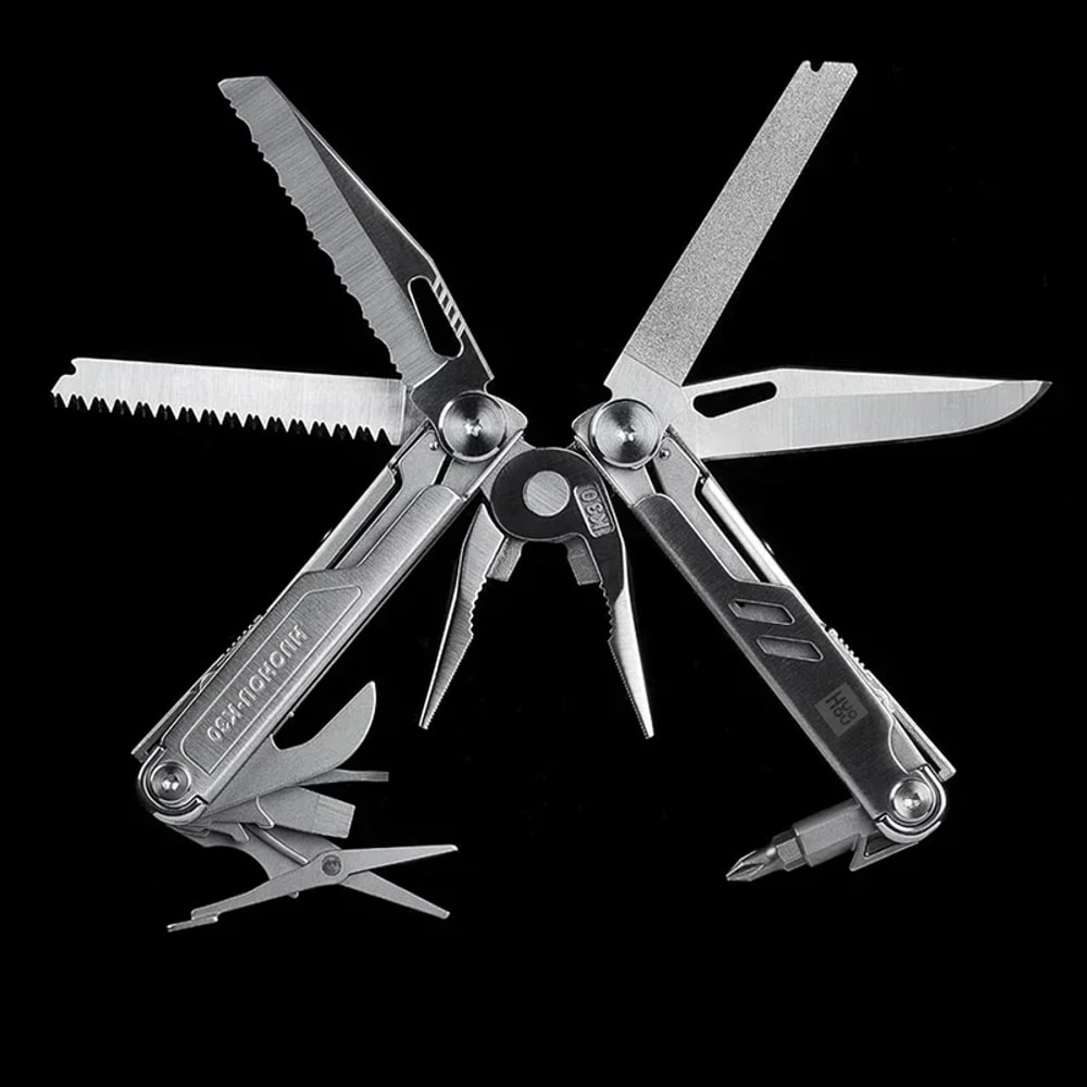 Multitool Folding Pliers With Knife Scissors Saw And More Compact Outdoor Survival EDC Tool 2