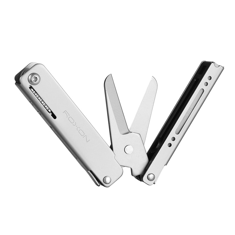 Multi Tool Scissors EDC With Toothpick Tweezers Compact Practical And Exquisite Pocket Utility Too 4