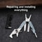 Multifunctional Light Wrench Multitool With Folding Pliers Screwdriver Portable EDC Tool For Home 4