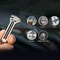 Compact Titanium Alloy Mini Wrench Multitool Portable Outdoor Tools With Bottle Opener Keychain At 4
