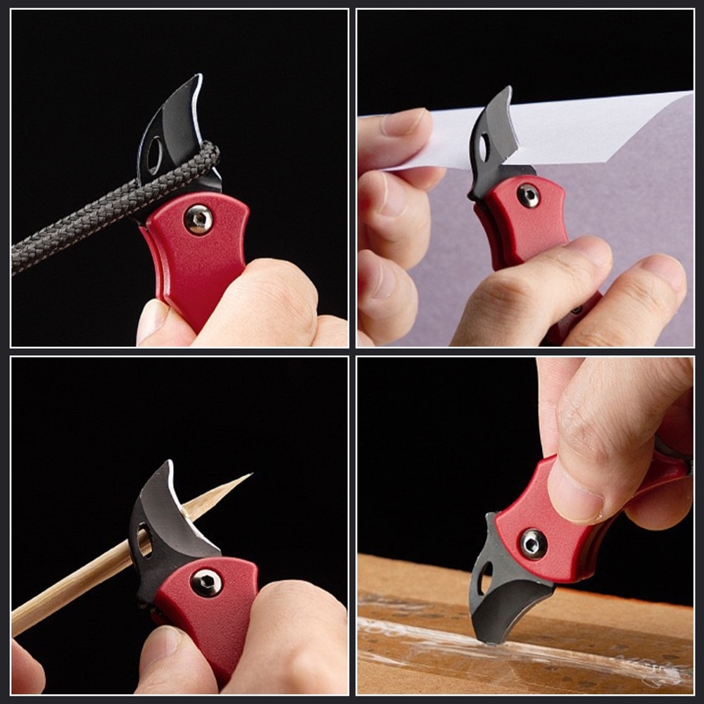 Folding Pocket Tactical Knife Multitool Self Defense EDC Knife For Camping Hiking And Outdoor Adven 3