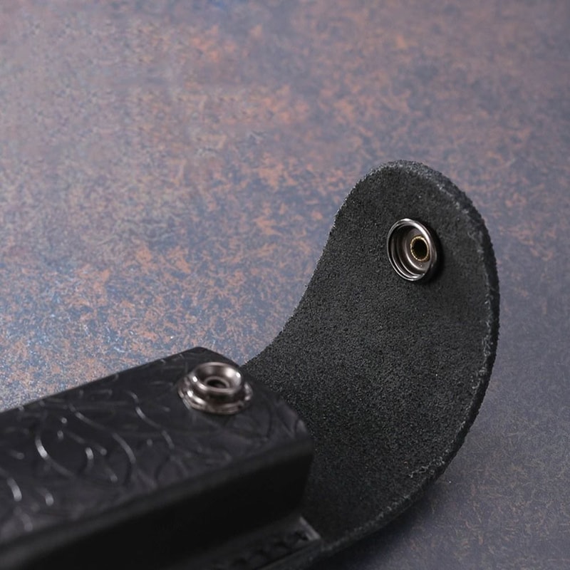 High Quality Black Waist Knife Scabbard Foldable Styles Case Holder With Belt Loop For Outdoor Tool 5