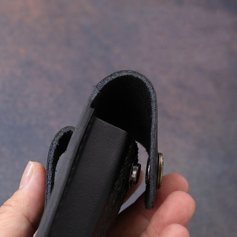 High Quality Black Waist Knife Scabbard Foldable Styles Case Holder With Belt Loop For Outdoor Tool 7