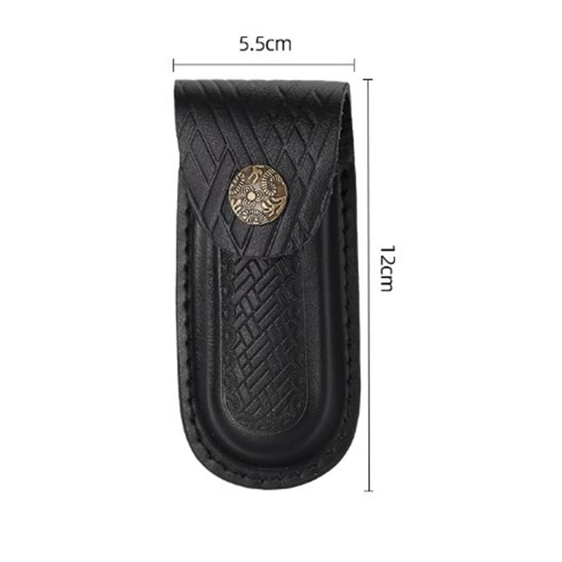 High Quality Black Waist Knife Scabbard Foldable Styles Case Holder With Belt Loop For Outdoor Tool 3
