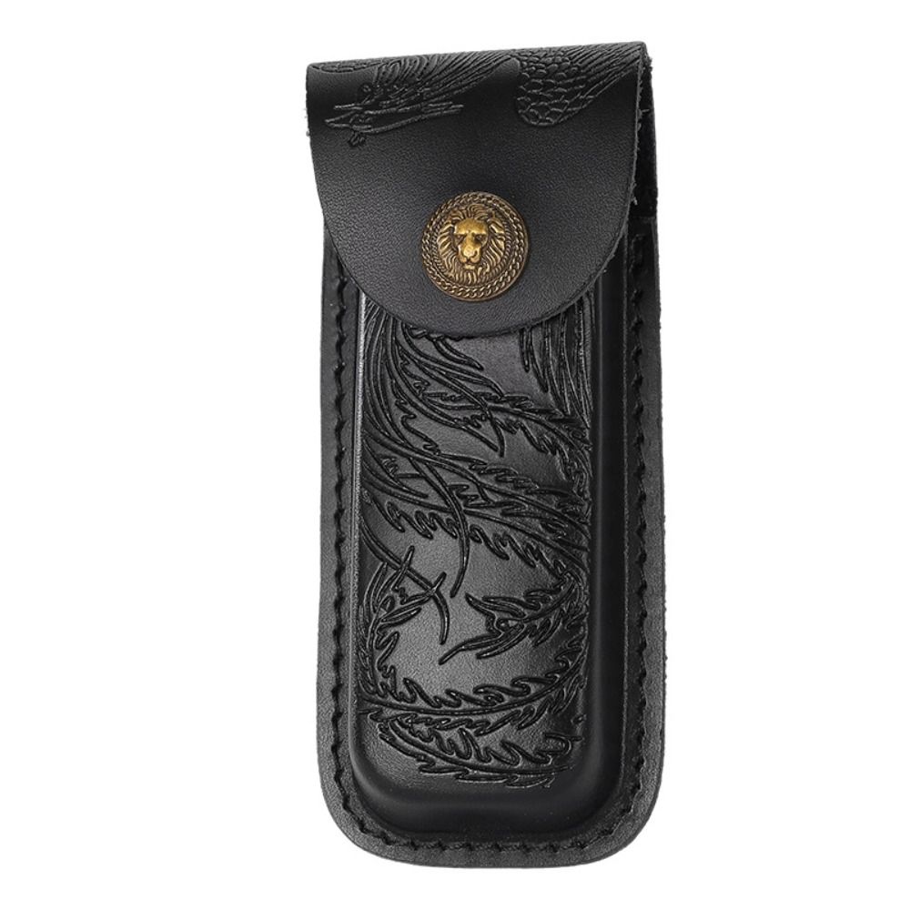 High Quality Black Waist Knife Scabbard Foldable Styles Case Holder With Belt Loop For Outdoor Tool 2