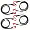 Heavy Duty Bungee Cords With Carabiner Elastic Straps For Luggage Cargo Bike Transport Camping Gea 3