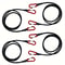 Heavy Duty Bungee Cords With Carabiner Elastic Straps For Luggage Cargo Bike Transport Camping Gea 3