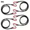 Heavy Duty Bungee Cords With Carabiner Elastic Straps For Luggage Cargo Bike Transport Camping Gea 5